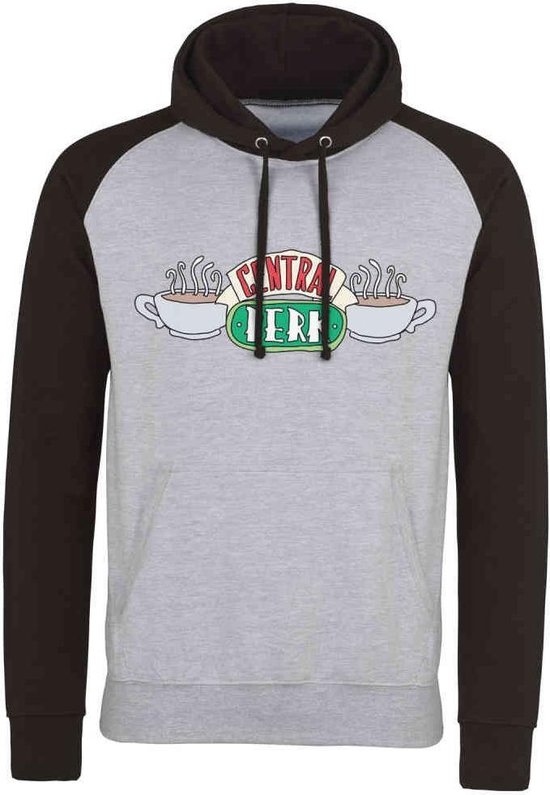 Friends Hoodie/trui -XL- Central Perk Grijs/Zwart