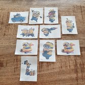 Minions tattoos - uitdeelcadeautjes