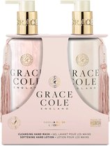 Grace Cole Hand Care duo Vanilla Blush & Peony 2 x 300 ml.