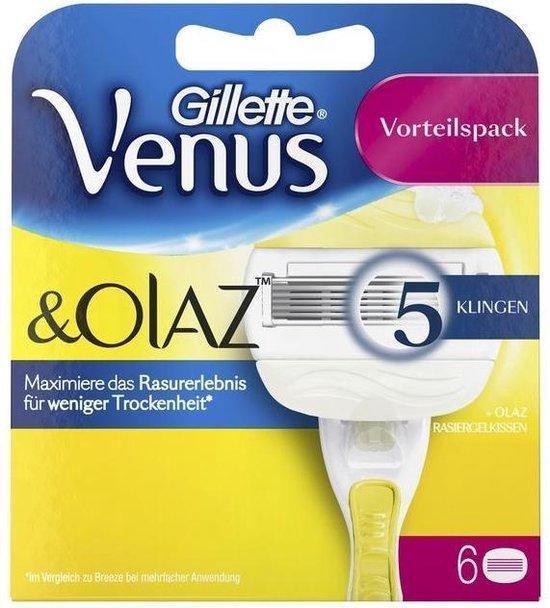 Gillette Venus & Olaz Scheermesjes - 6 stuks