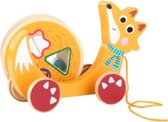 B-Joy Houten Trek Speelgoed voor Kinderen Trekfiguur - Puzzel Peuter - Kinderen Sinterklaas Kerst
