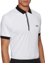 Hugo Boss Poloshirt - Mannen - wit/zwart