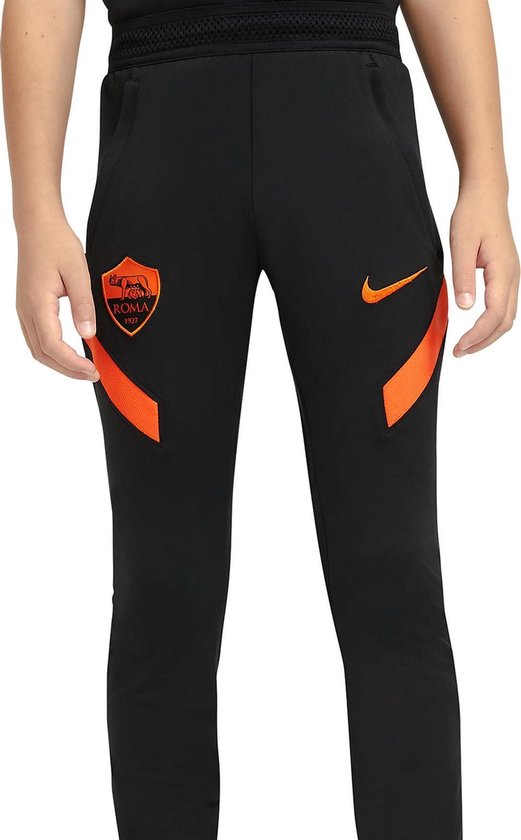 Nike Sportbroek - Maat 140 - Unisex - zwart/oranje | bol.com