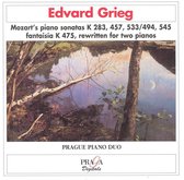 Grieg: Mozart's piano sonatas rewritten for two pianos