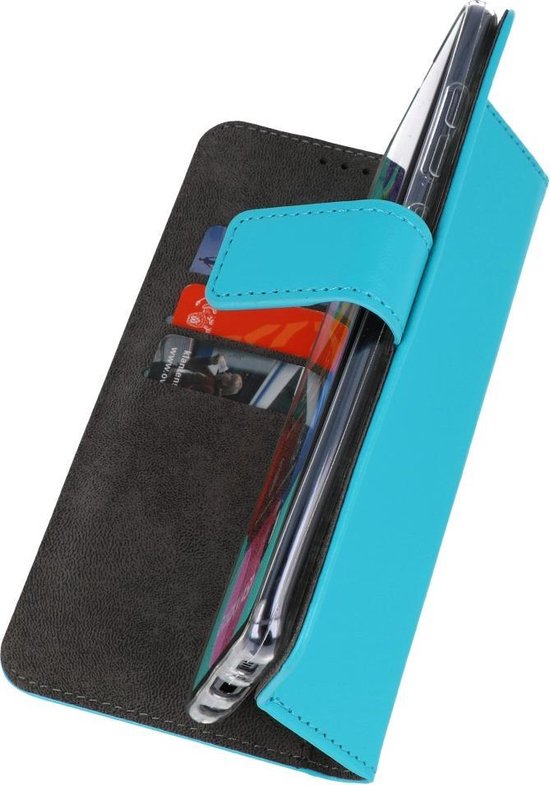 Bestcases Porte-cartes Coque de téléphone Xiaomi Mi 9 SE - Blauw