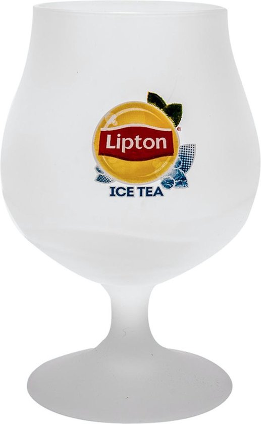 Editor Raap bladeren op huid 1x Lipton Ice Tea Glas 'Perfect Serve' - 37cl - Officiële Ice tea glazen |  bol.com