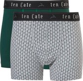 ten Cate shorts groen 2 pack voor Jongens - Maat 134/140