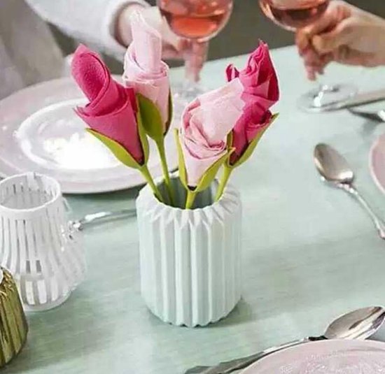 Servethouder bloem set van 6 tafeldekken - diner - MOEDERDAG- romantisch  diner - diner... | bol.com
