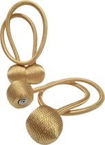 gordijnhouder magneet goud koord