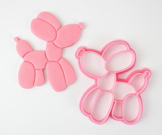 Moule à biscuits chien ballon - emporte-pièces - biscuits - fondant