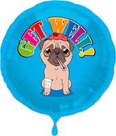 Beterschap Get Well Folieballon - 45cm