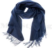 Sjaal Effen Shawl - Donkerblauw