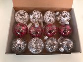 Kerstballen - 12pcs