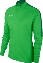 Nike Dry Academy 18 Trainingsjas Dames  Sportvest - Maat L  - Vrouwen - groen