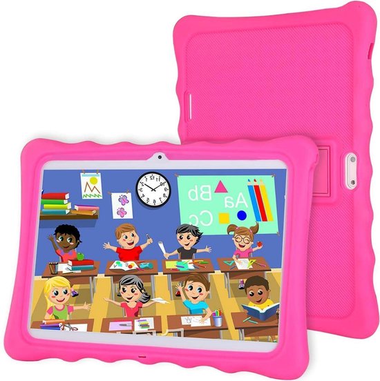 EagleSoar Kinder Tablet 7 Zoll HD Display Android 12 Tablet Kinder 2GB 32GB Quad Core, Bluetooth, Kindersicherung, Augenschutz Kindertablet Ab 3-12 mit kindersicherer Hülle