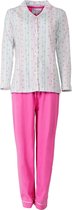 Medaillon Dames Pyjama Roze gestreept  - MEPYD1404C - Maten: M