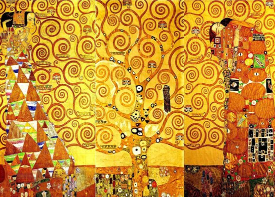 Poster Levensboom - Gustav Klimt - Large 50x70 - Art Nouveau - Kunst - 'Tree of Life'