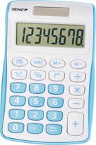 Genie 120 calculator, blue