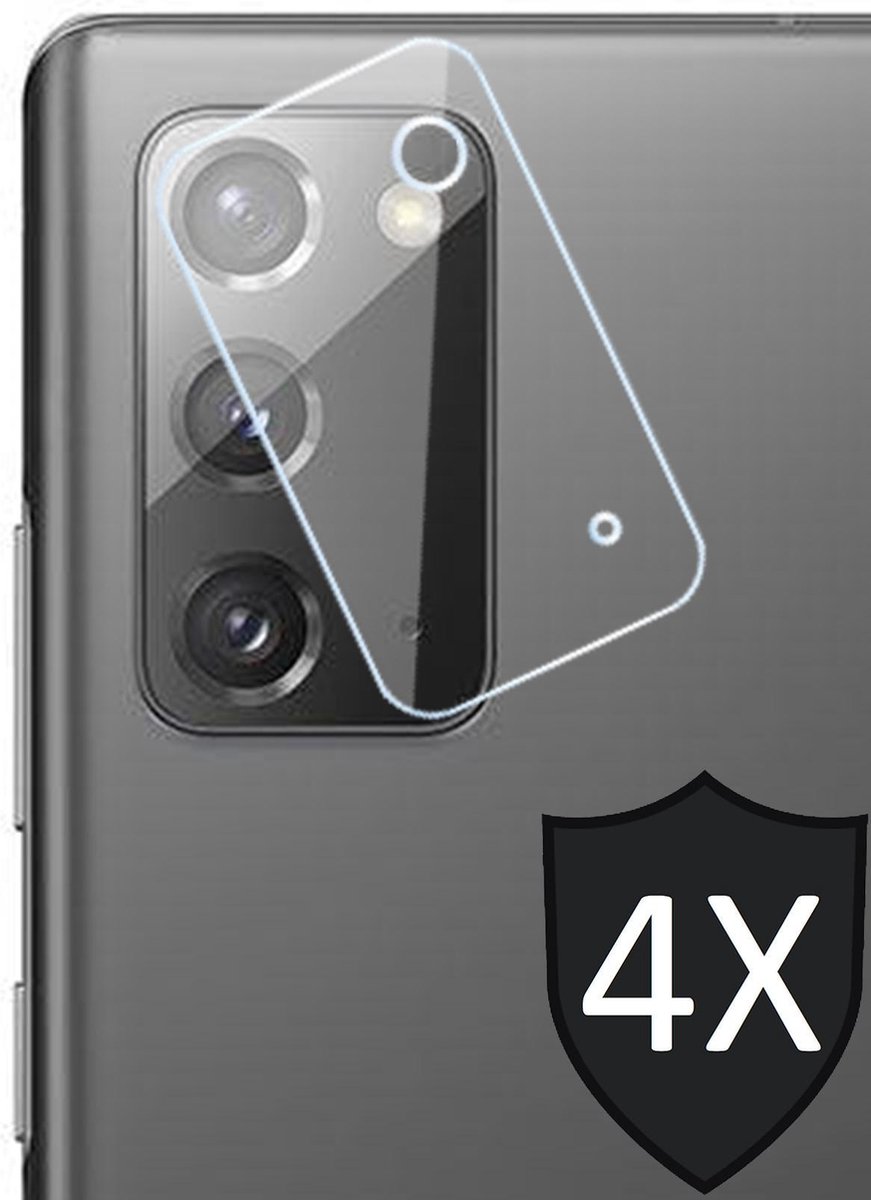 Screenprotector geschikt voor Samsung Note 20 - Camera Protector Lens - 4 Stuks