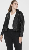 Bikerjack dames zwart - Vero Moda Curve