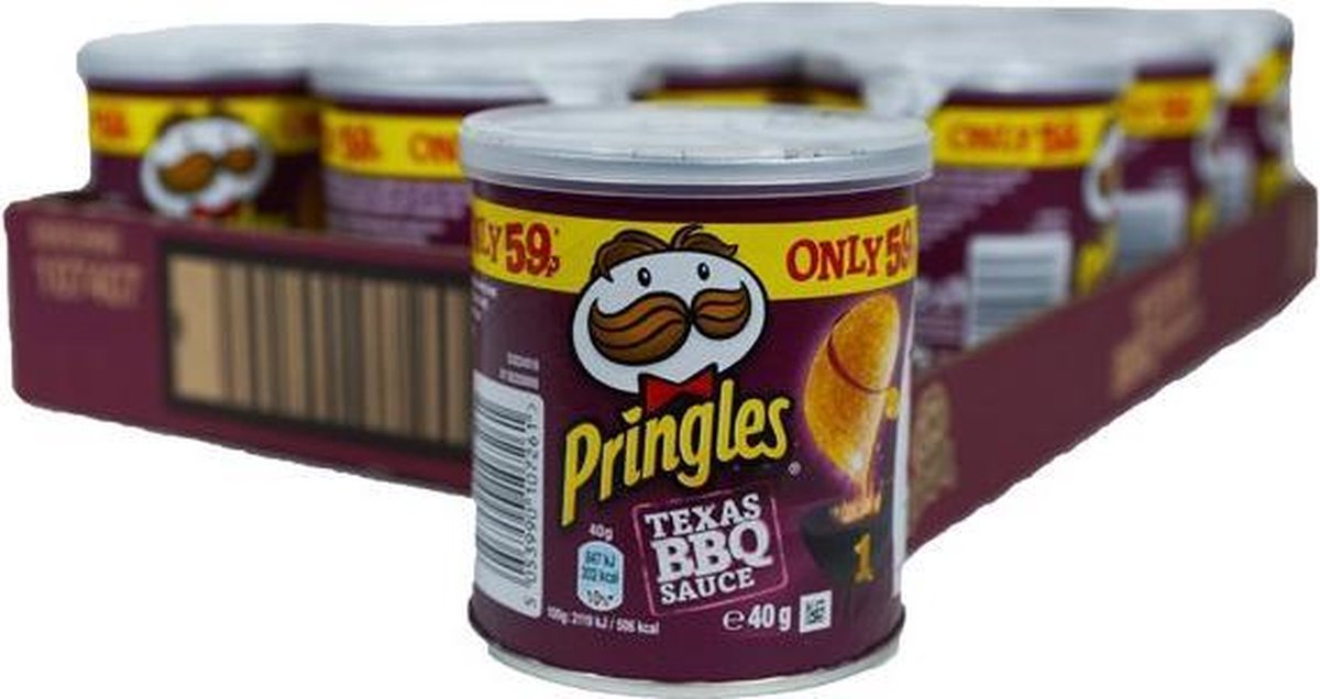 Pringles Texas BBQ SAUCE 12x 40gr