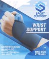 Polsband Grijs | Sport support pols | Stevigheidsband - Versteviging & Versterking Polsen - Polsbandage Wrist Support Wraps - Sporten & Fit