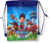 Zwemtas - Paw Patrol - Gymtas - Blauw - Rugtas met trekkoorden