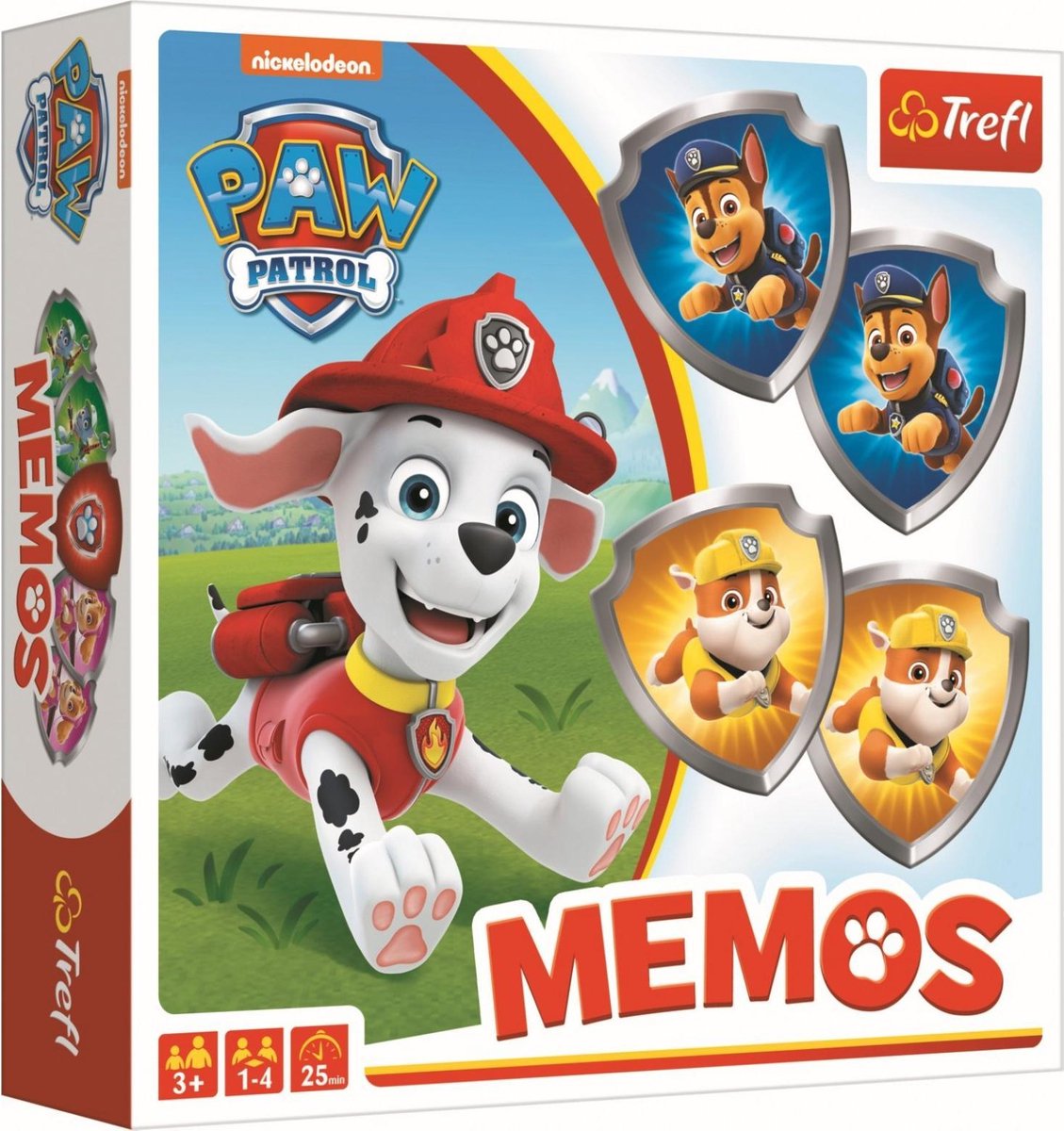 Paw Patrol memo 3+