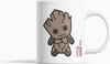 Guardians Of The Galaxy - Kawaii Groot beker wit