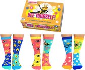 United Odd Socks 6 Dames Sokken Bee Yourself
