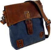 Schoudertas | Rundleer | Unisex | Tas | Schooltas | Leer | Tassen | Canvas | Schooltas