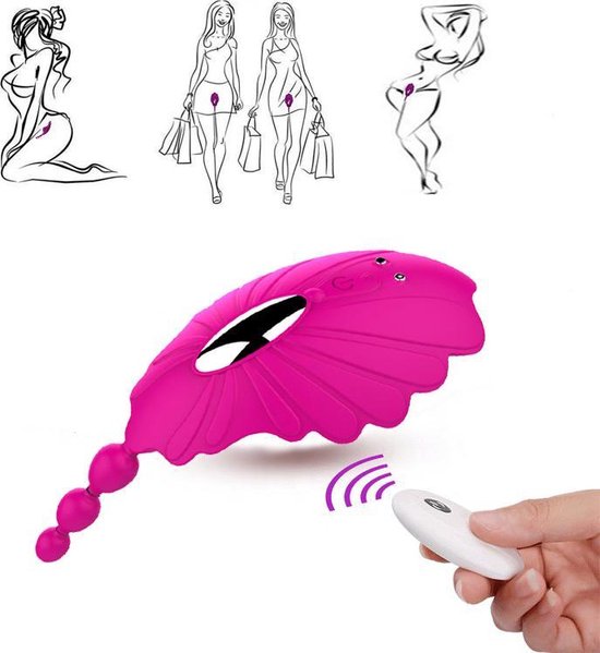 ToySpot ® Vibrator met afstandsbediening - Vibrators voor Vrouwen - 10  standen - Sex... | bol.com
