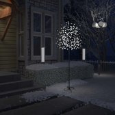 Kerstboom - Kunstkerstboom - Verlicht - 220 LED's - Koud wit licht - kersenbloesem - 220cm