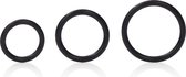 CalExotics - Silicone Support Rings - Rings Zwart