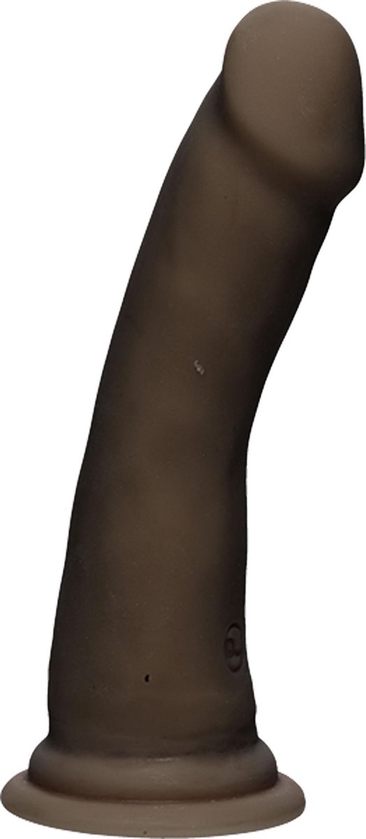 Goedkoopste Doc Johnson Slim D - Realistische ULTRASKYN Dildo - 15 cm chocolate