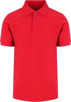 AWDis Just Polos Mens Stretch Pique Polo Shirt (Rood)