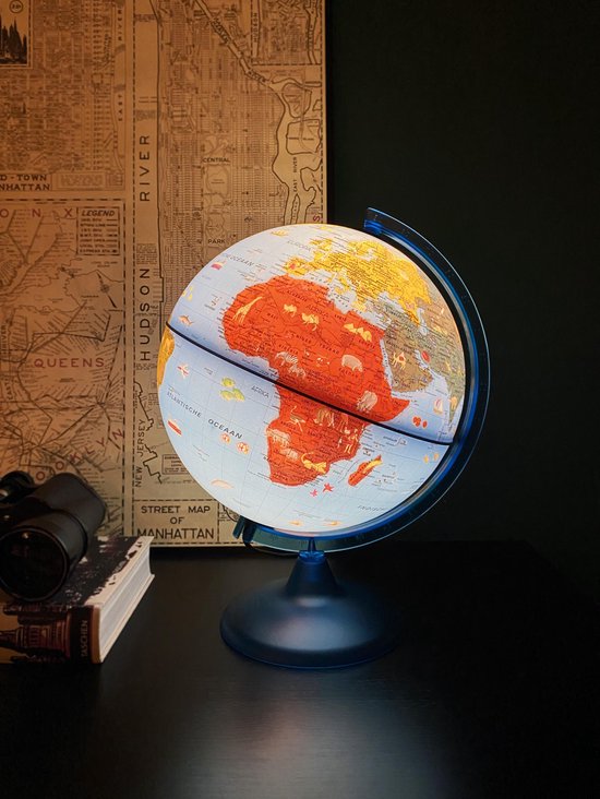 Arca Globe avec éclairage LED: 25 cm