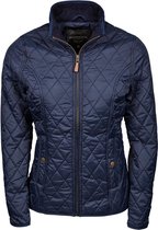 Tee Jays Dames/dames Richmond Diamond Quilted Jacket (Deep Navy)