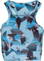 TriDri Dames/dames Performance Sports Mid Length Bra (Turquoise)