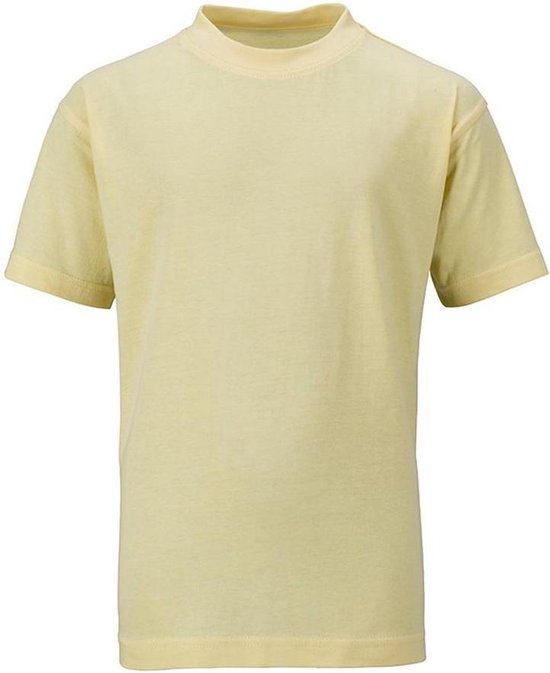 James and Nicholson Enfants/ Enfants Basic Tee (Jaune clair)