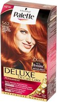 Palette - Deluxe Oil-Care Hair Dye Permanently Coloring Made Of Micro-Oil 562 Intense Shining Copper