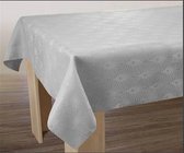 Nappe anti-tache Damassees gris 200 x 150 cm - Accessoires de table décoratifs - Décoration de salon - Bonne et Plus®