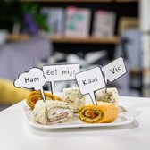 Spraakwolk Cocktailprikkers (Set Van 12) - Bitten