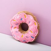 Bitten Donut Handwarmer Pocket Size pittenzak met lavendel – Warmteknuffel