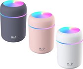 300ML Mini Air Humidifer | Aroma | Essential Oil Diffuser | LED Lamp |USB | Mist Maker |Aromatherapy Humidifiers | Wit