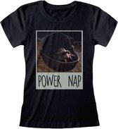 Star Wars Dames Tshirt -L- The Mandalorian - Power Nap Zwart