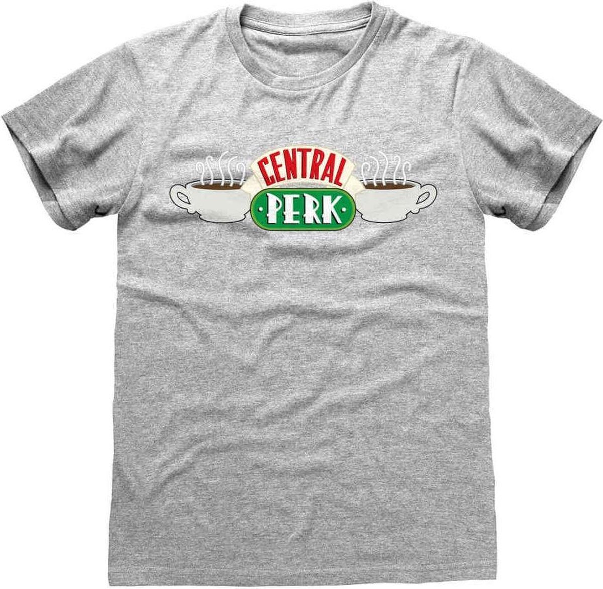 Friends - Central Perk T-Shirt Grijs
