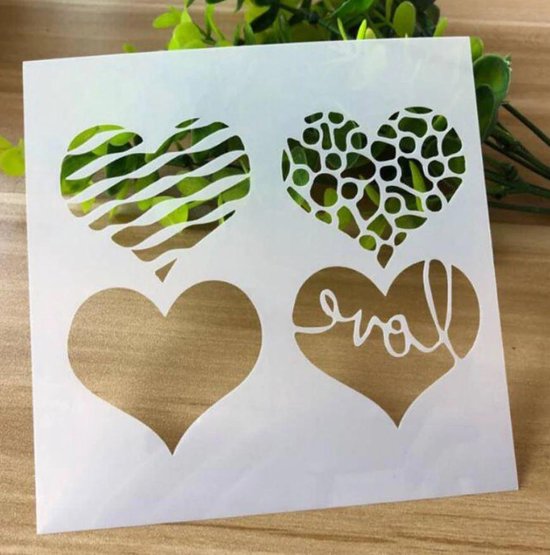 Zernblend 30 stuks Sashiko stencils set, 4.7 x 4.7 inch plastic sjablonen voor geometrische patronen, handquilten, naaien en textielontwerp, lettersjabloon, embosssjablonen