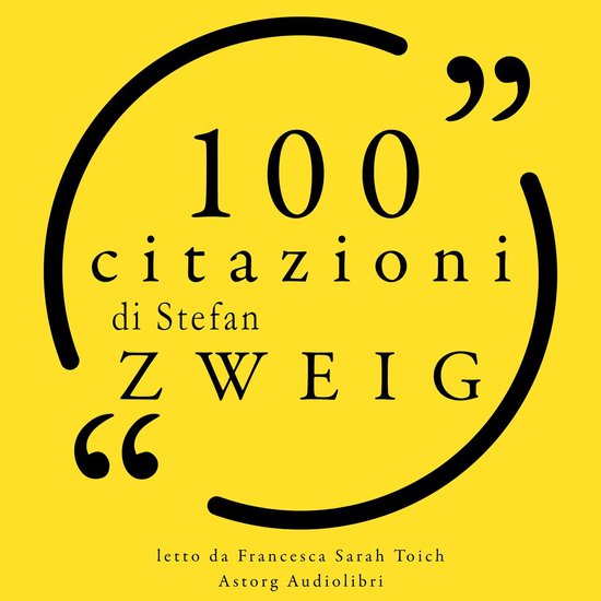 100 citazioni di Stefan Zweig - cover