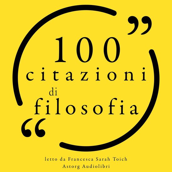 100 citazioni di filosofia - cover